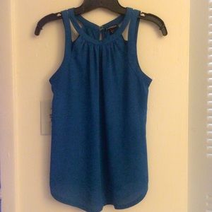 Express blue top